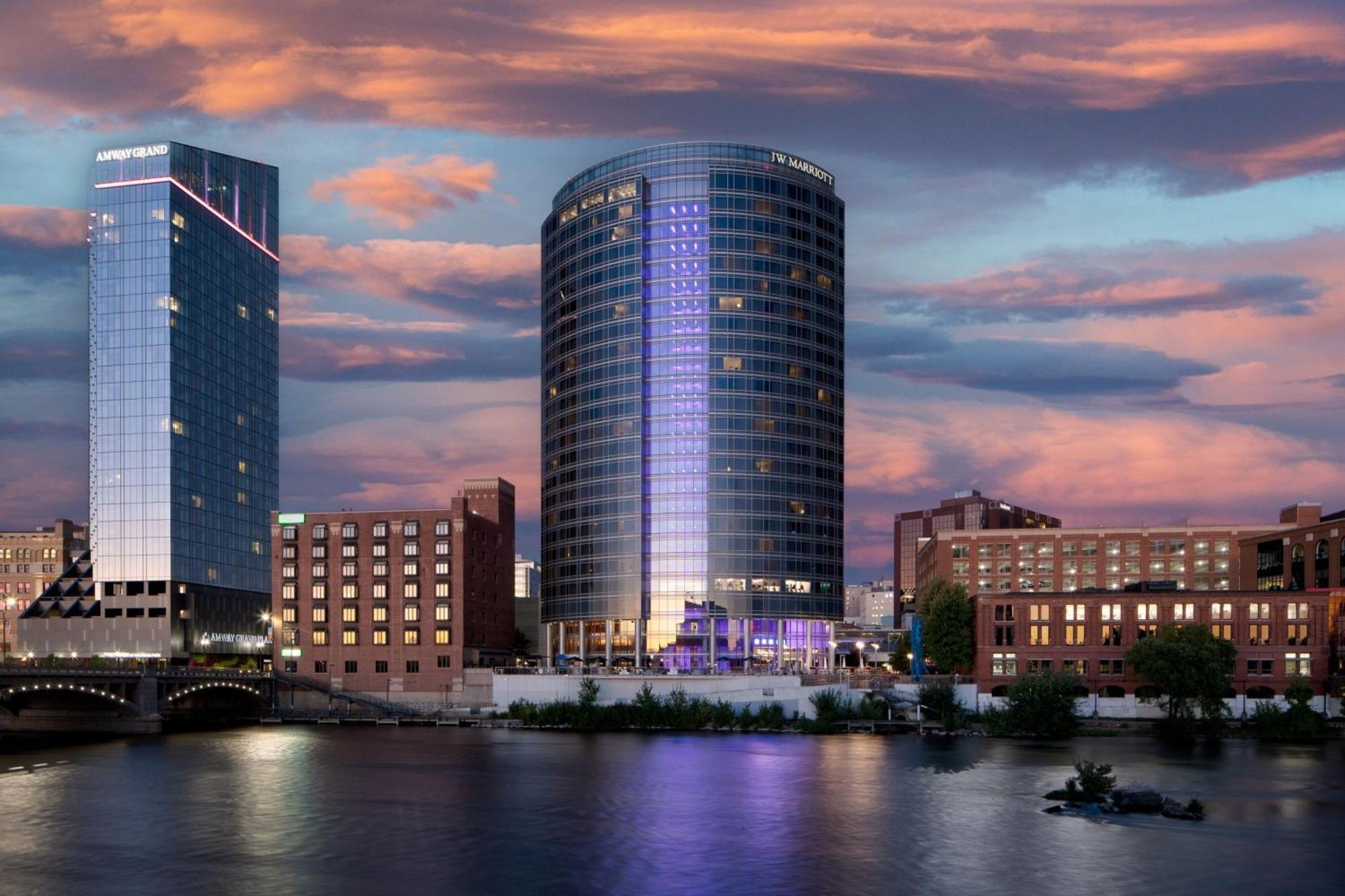 JW Marriott Grand Rapids Hotell Exteriör bild